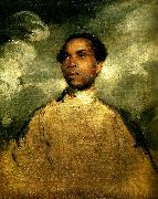 Sir Joshua Reynolds a young black china oil painting artist